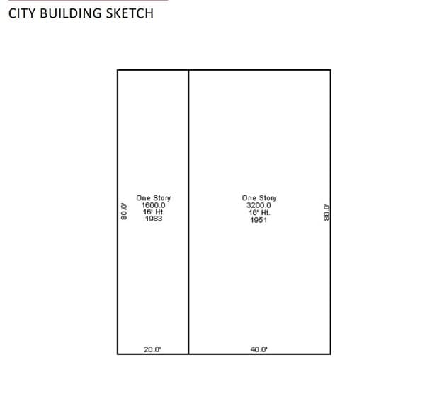 22134 Van Dyke Ave, Warren, MI for sale - Floor Plan - Image 2 of 2