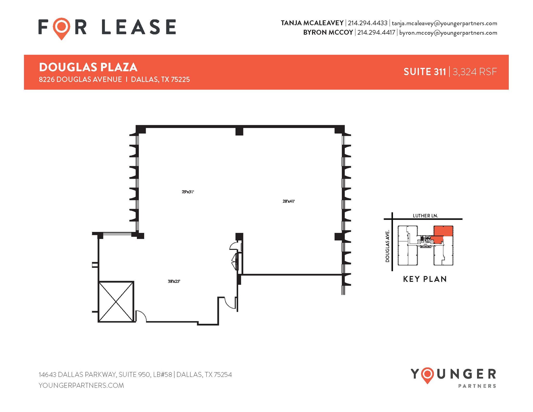 8226 Douglas Ave, Dallas, TX for lease Floor Plan- Image 1 of 1