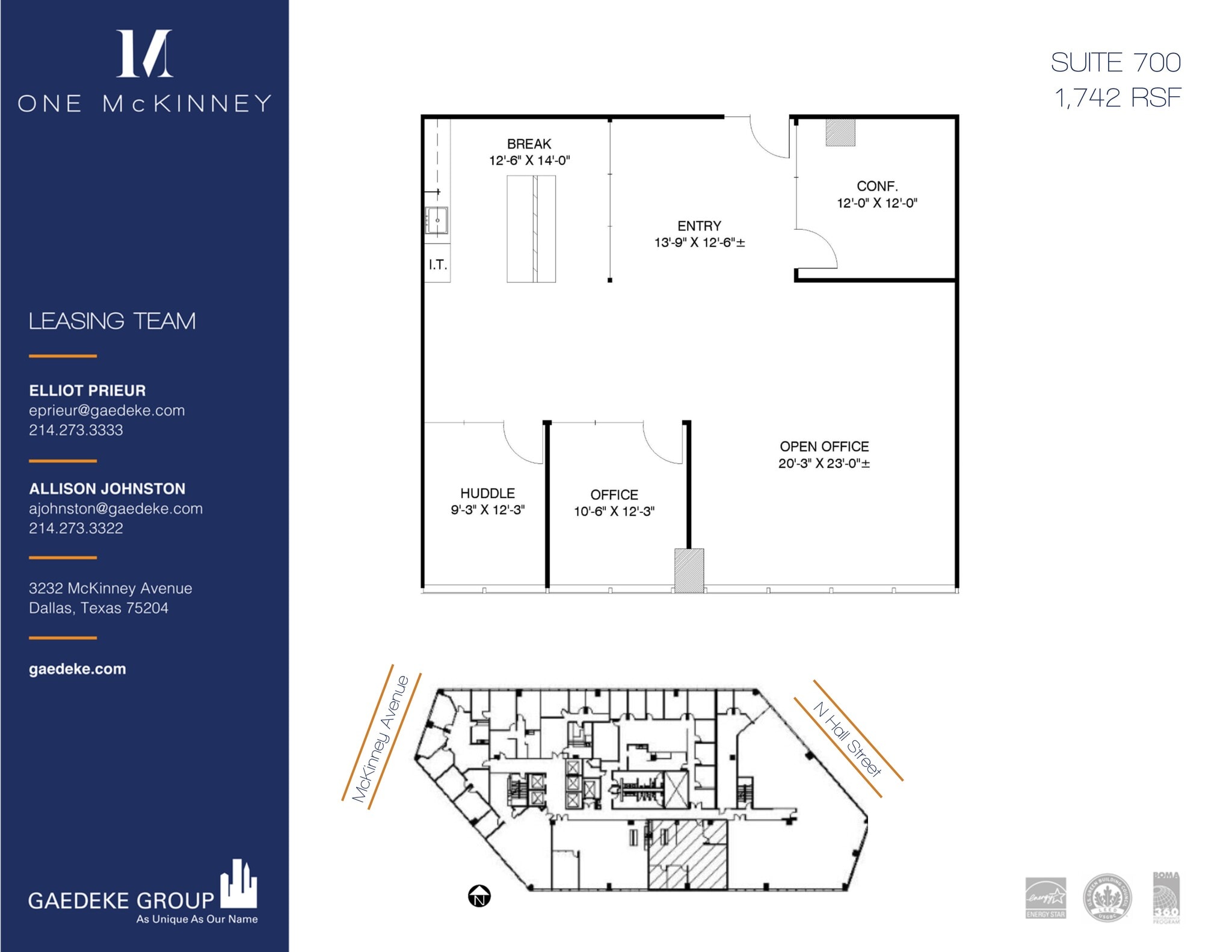 3232 McKinney Ave, Dallas, TX for lease Site Plan- Image 1 of 1