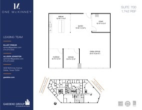 3232 McKinney Ave, Dallas, TX for lease Site Plan- Image 1 of 1