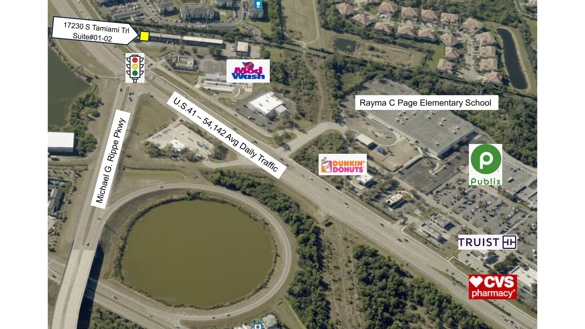 17230-17250 S Tamiami Trl, Fort Myers, FL for lease Site Plan- Image 1 of 17