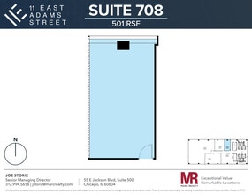 11 E Adams St, Chicago, IL for lease Floor Plan- Image 1 of 3