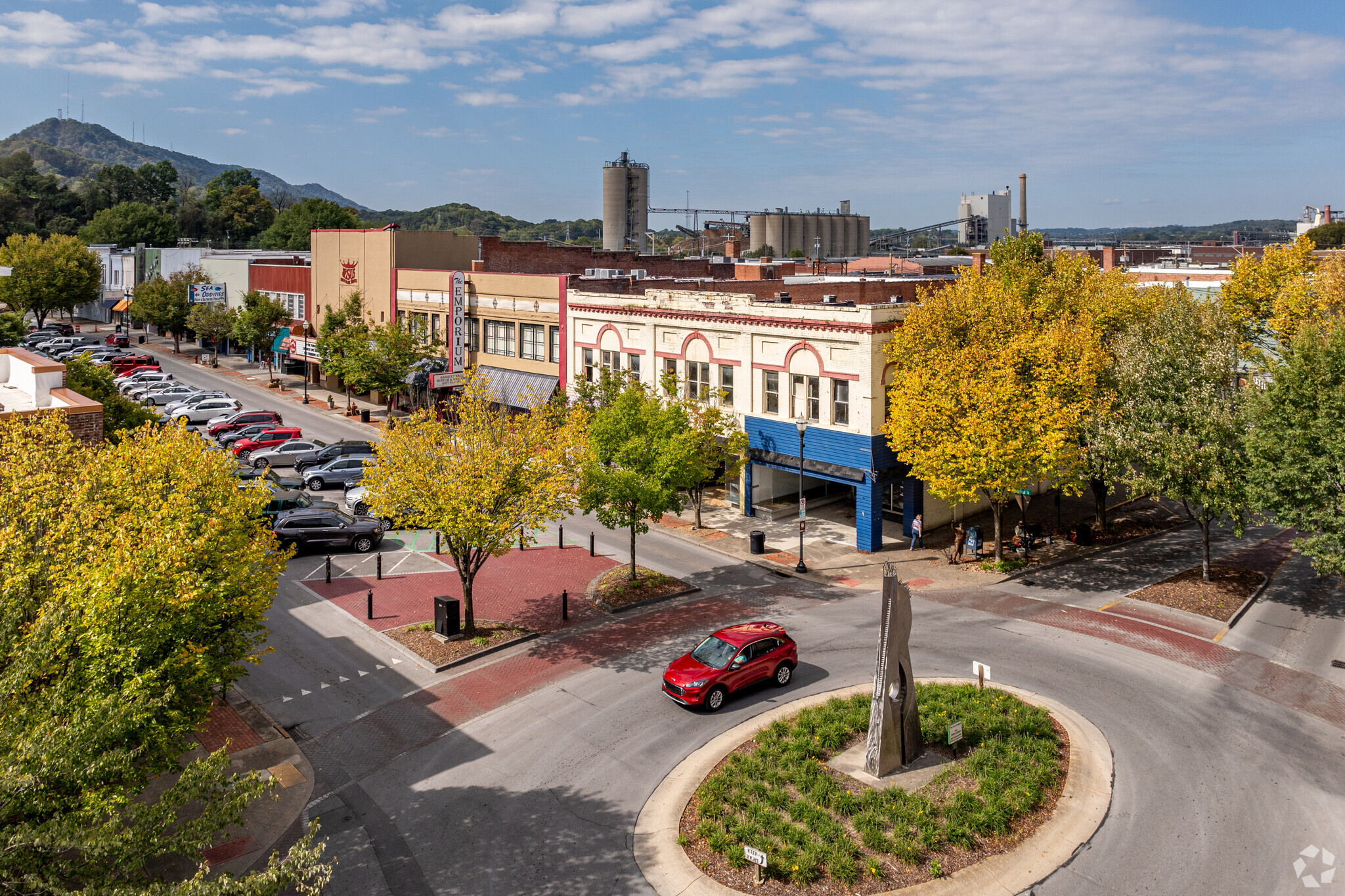 152-156 Broad Street, Kingsport, TN for sale Aerial- Image 1 of 23