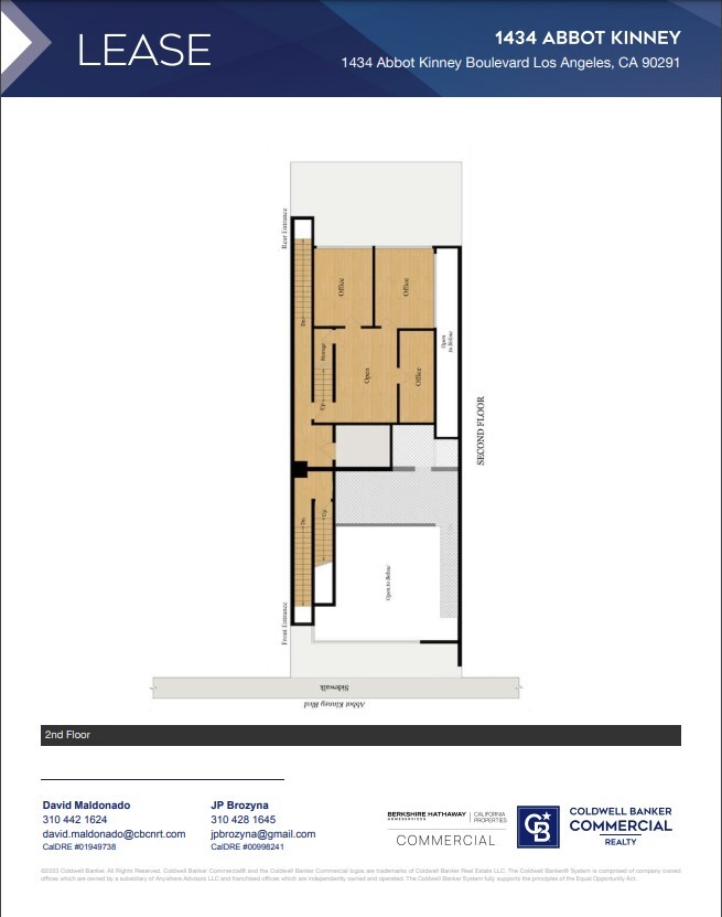 1432-1434 Abbot Kinney Blvd, Venice, CA for lease Floor Plan- Image 1 of 1