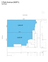One Park Ave, New York, NY for lease Site Plan- Image 1 of 2