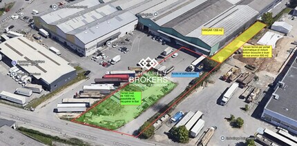 Annecy, HS - AERIAL map view