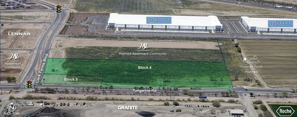 NWC I-10 and Tangerine Rd, Marana, AZ for sale - Building Photo - Image 2 of 4