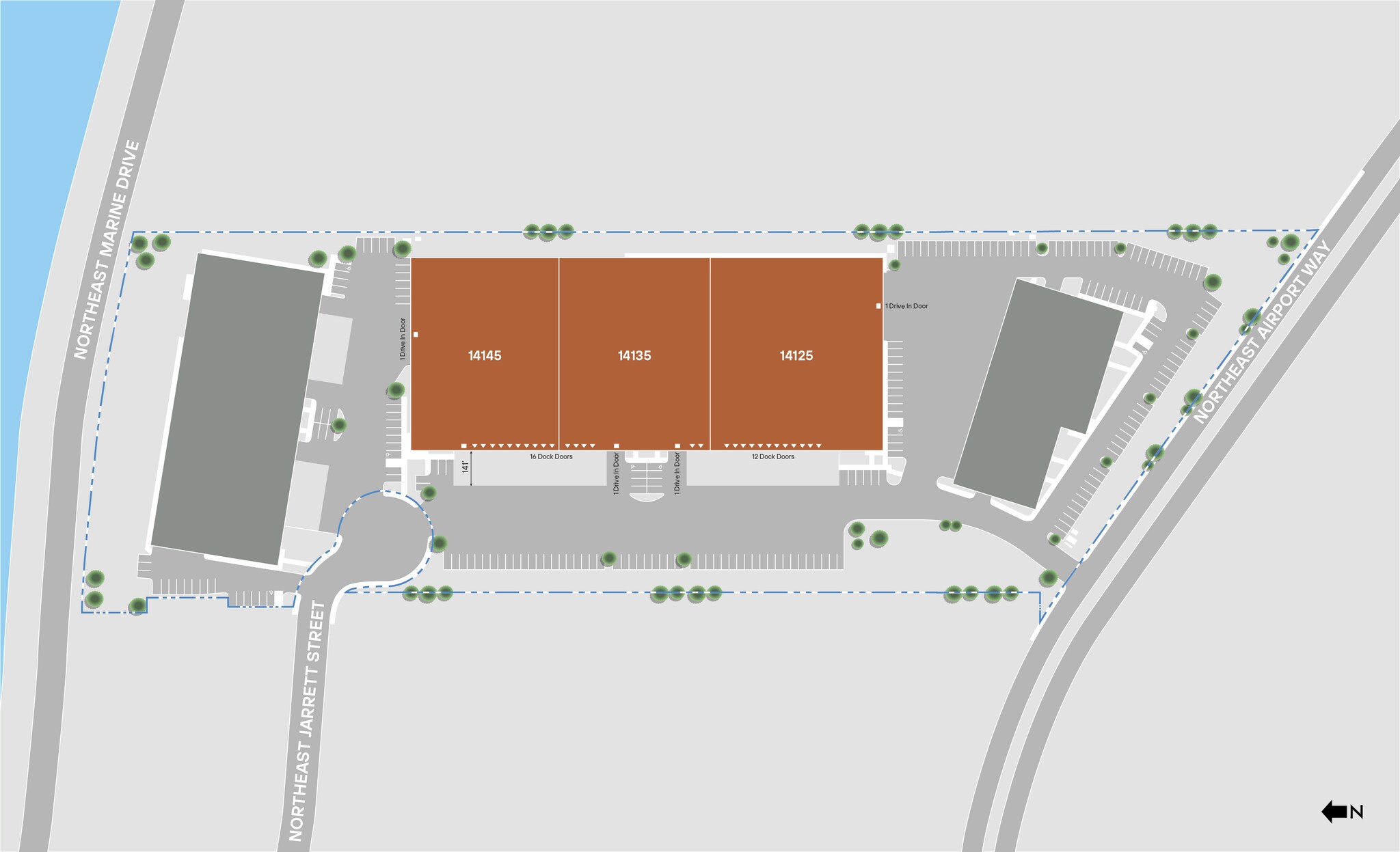 14125-14145 NE Airport Way, Portland, OR for lease Floor Plan- Image 1 of 1