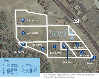 More details for 4480-4490 S White Mountain Rd, Show Low, AZ - Land for Sale