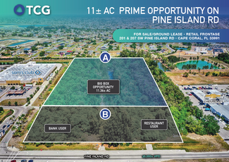 More details for 201-207 SW Pine Island Rd, Cape Coral, FL - Land for Sale