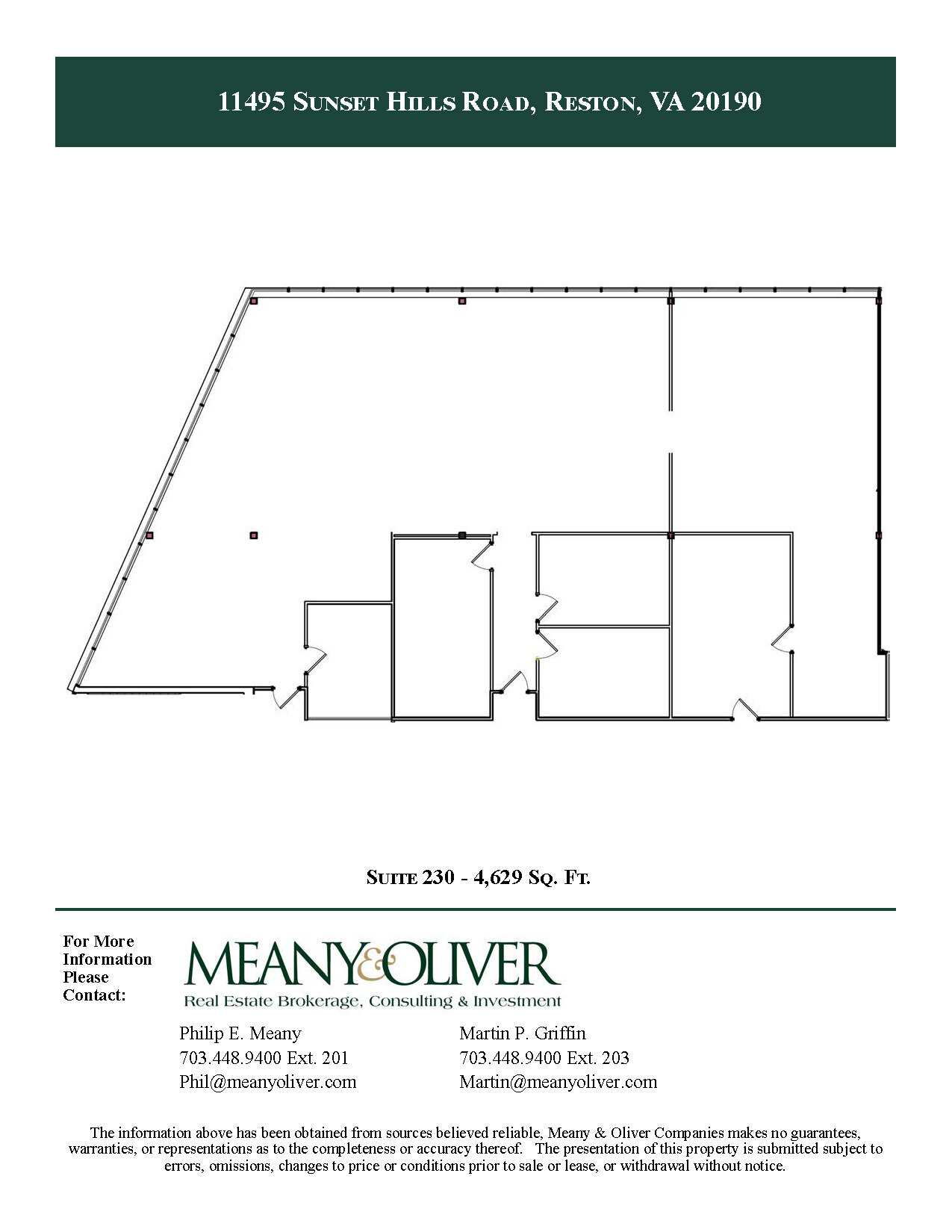 11495 Sunset Hills Rd, Reston, VA for lease Floor Plan- Image 1 of 1