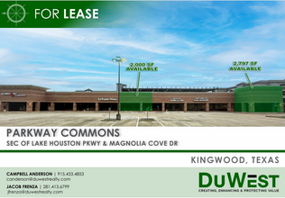 1850 W Lake Houston Pky, Kingwood, TX for lease Building Photo- Image 1 of 1