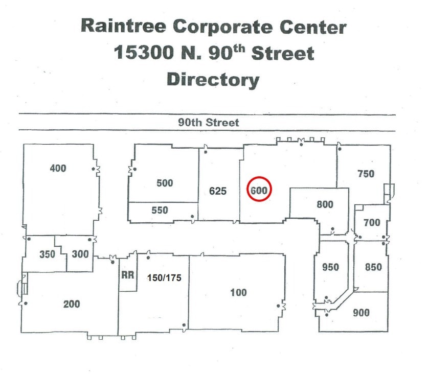 15300 N 90th St, Scottsdale, AZ for lease Site Plan- Image 1 of 2