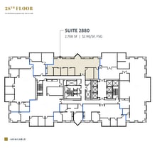 750 B St, San Diego, CA for lease Floor Plan- Image 1 of 1