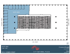 515 S Flower St, Los Angeles, CA for lease Floor Plan- Image 1 of 1