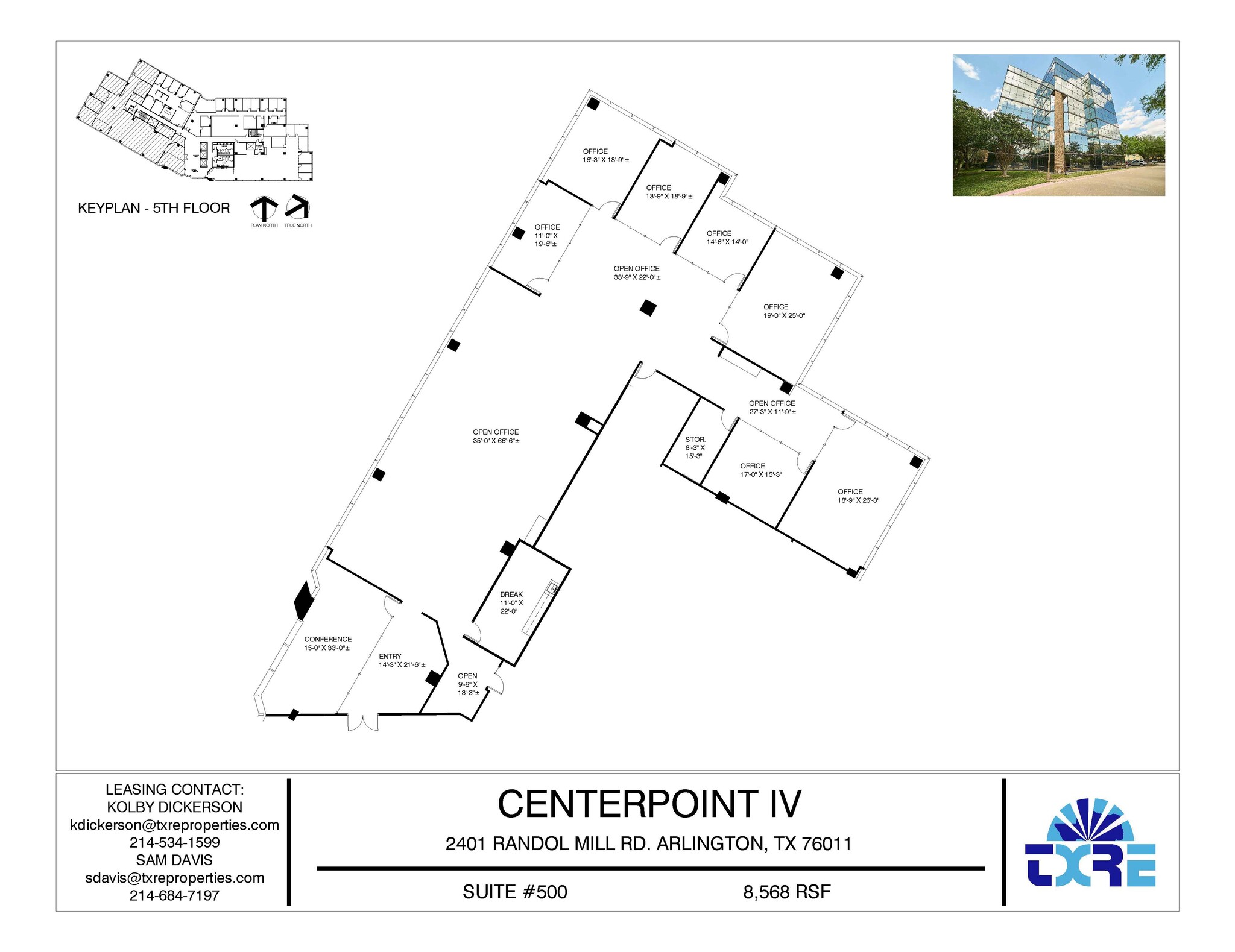 2401 E Randol Mill Rd, Arlington, TX for lease Floor Plan- Image 1 of 3