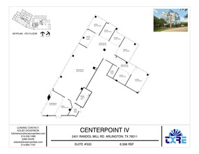 2401 E Randol Mill Rd, Arlington, TX for lease Floor Plan- Image 1 of 3