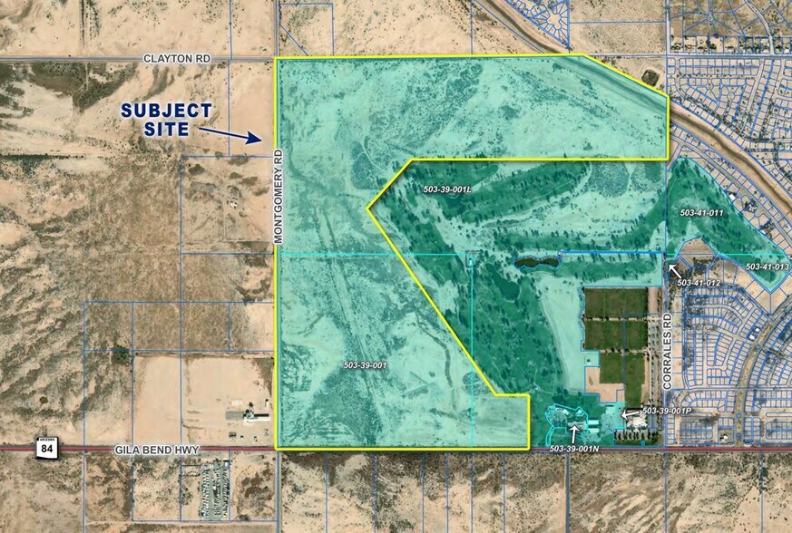 NEC Montgomery Rd & Gila Bend Hwy, Casa Grande, AZ 85193 Land for