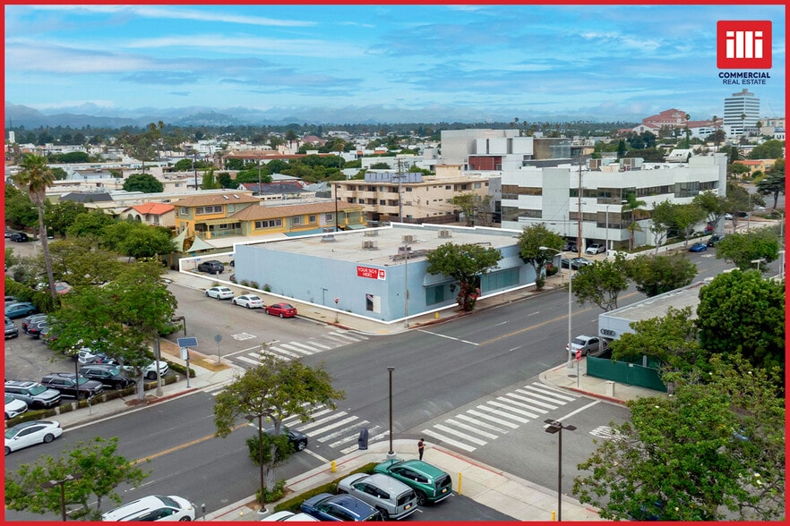 901 Santa Monica Blvd, Santa Monica, CA for lease - Aerial - Image 1 of 16
