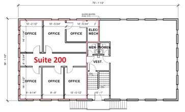 1405 Thompson Cir, Gardendale, AL for lease Floor Plan- Image 2 of 2