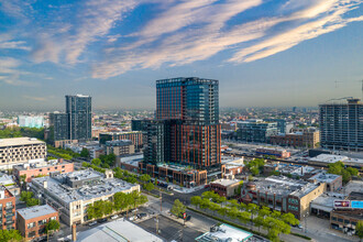 160 N Elizabeth St, Chicago, IL - aerial  map view