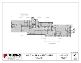 200 Galleria Officentre, Southfield, MI for sale Floor Plan- Image 2 of 2