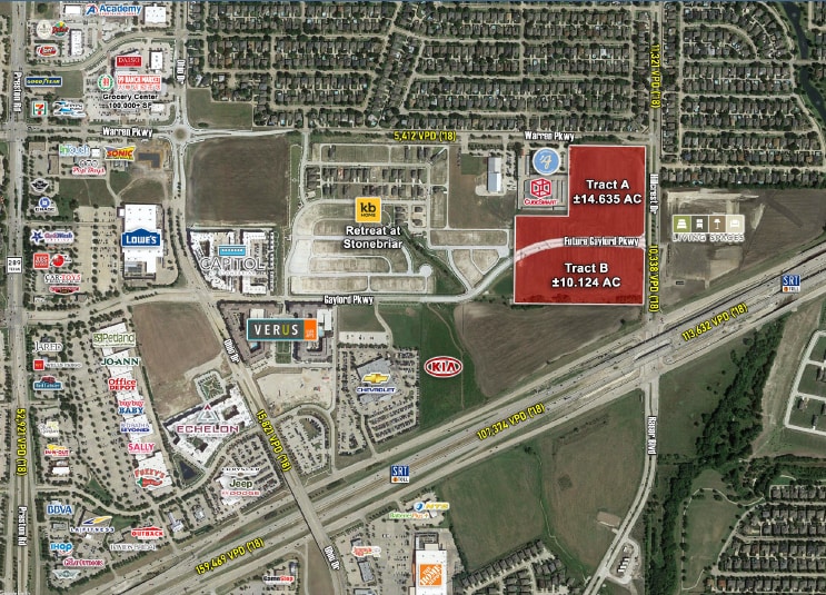 Hillcrest Drive And Warren Parkway Frisco Tx, Frisco, TX for sale - Building Photo - Image 1 of 10