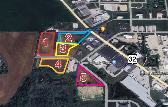 2820 Altona Ave, New Holstein, WI for sale - Aerial - Image 2 of 2