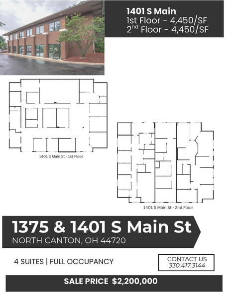 1375 & 1401 South Main Street portfolio of 2 properties for sale on LoopNet.com - Floor Plan - Image 3 of 5