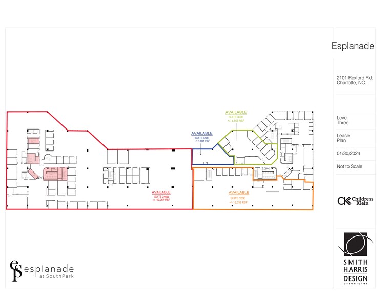 2101 Rexford Rd, Charlotte, NC for lease - Floor Plan - Image 2 of 11