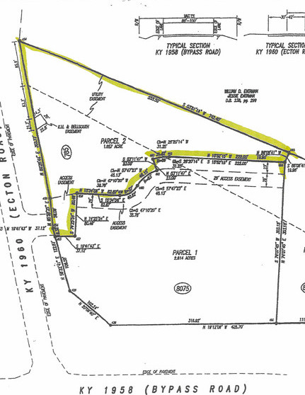 785 Ecton Rd, Winchester, KY for sale Plat Map- Image 1 of 1