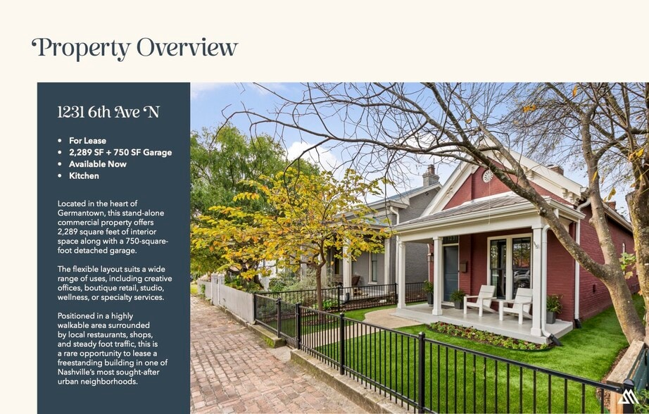 1231 6th Ave N, Nashville, TN for lease - Building Photo - Image 2 of 23