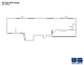 30 E 40th St, New York, NY for lease Floor Plan- Image 1 of 6