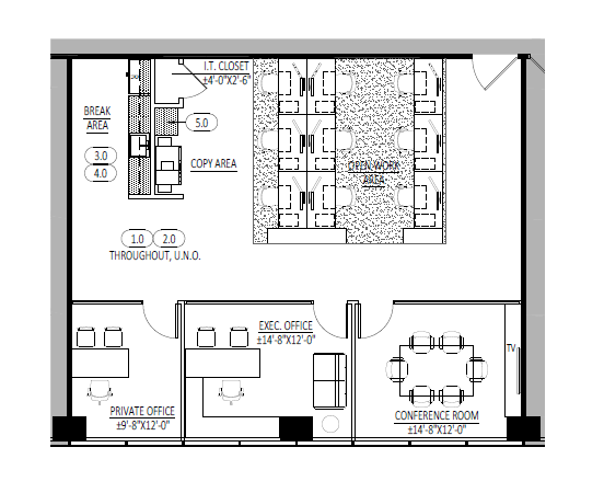 970 W 190th St, Torrance, CA for lease Floor Plan- Image 1 of 1