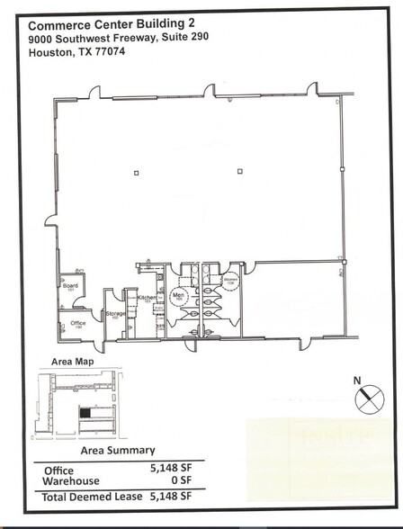 9000 Southwest Fwy, Houston, TX for lease - Floor Plan - Image 3 of 13