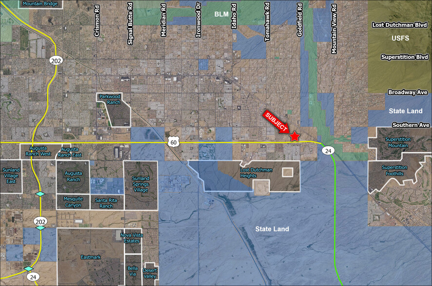 Goldfield Rd & Hwy 60, Apache Junction, AZ for sale - Building Photo - Image 3 of 3