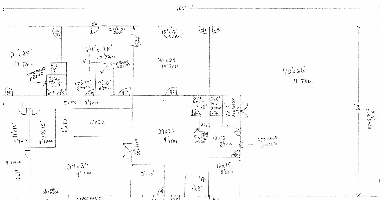 215 Nieman St, Sunman, IN for sale Floor Plan- Image 1 of 2