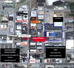 303 S Main St, Jonesboro, AR - aerial  map view