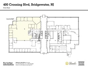 200 Crossing Blvd, Bridgewater, NJ for lease Floor Plan- Image 2 of 2