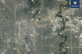 216 E Josephine St, San Antonio, TX - AERIAL  map view