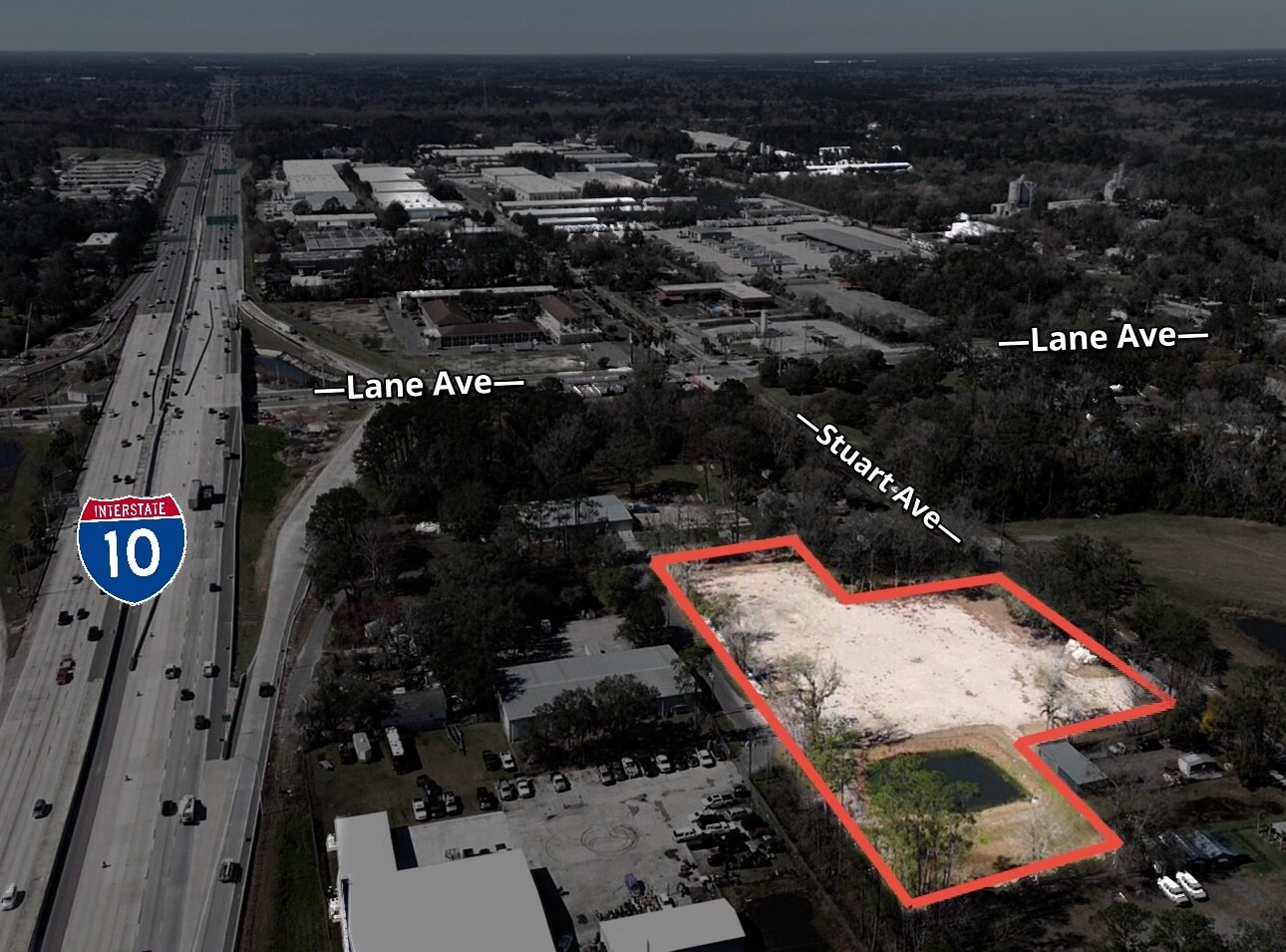 5858 Stuart Ave, Jacksonville, FL for sale Aerial- Image 1 of 1