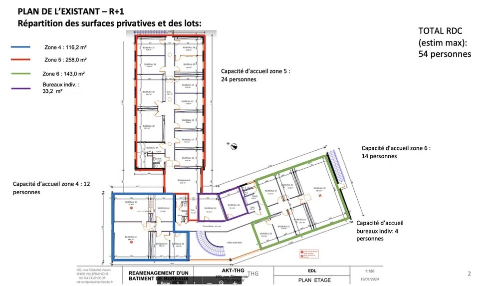 480 Rue Thimonnier, Genay for lease - Floor Plan - Image 2 of 3