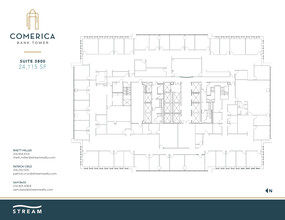 1717 Main St, Dallas, TX for lease Floor Plan- Image 1 of 1