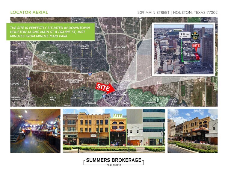 505-509 Main St, Houston, TX for sale - Building Photo - Image 1 of 1