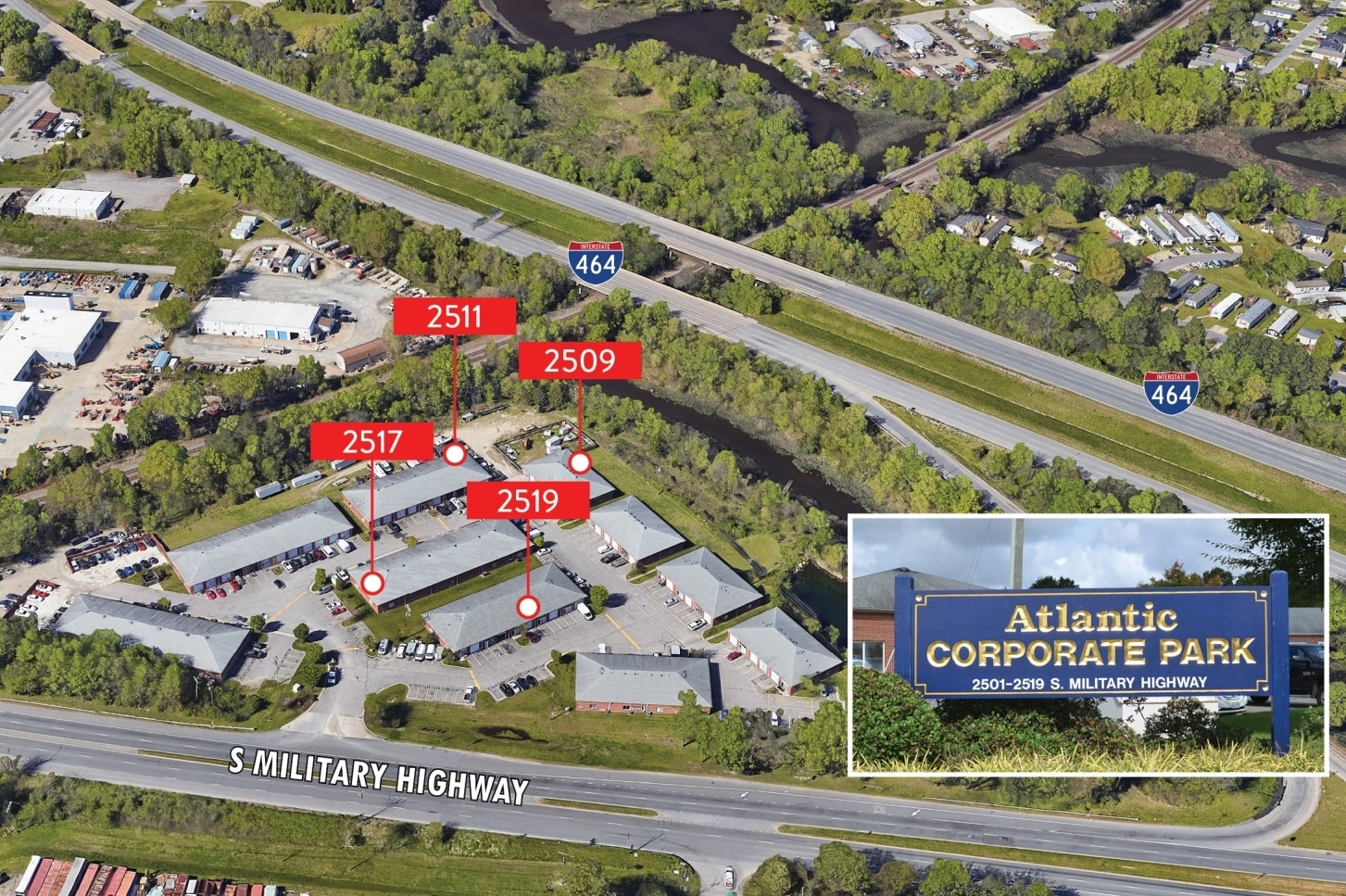 2519 S Military Hwy, Chesapeake, VA for lease Building Photo- Image 1 of 5