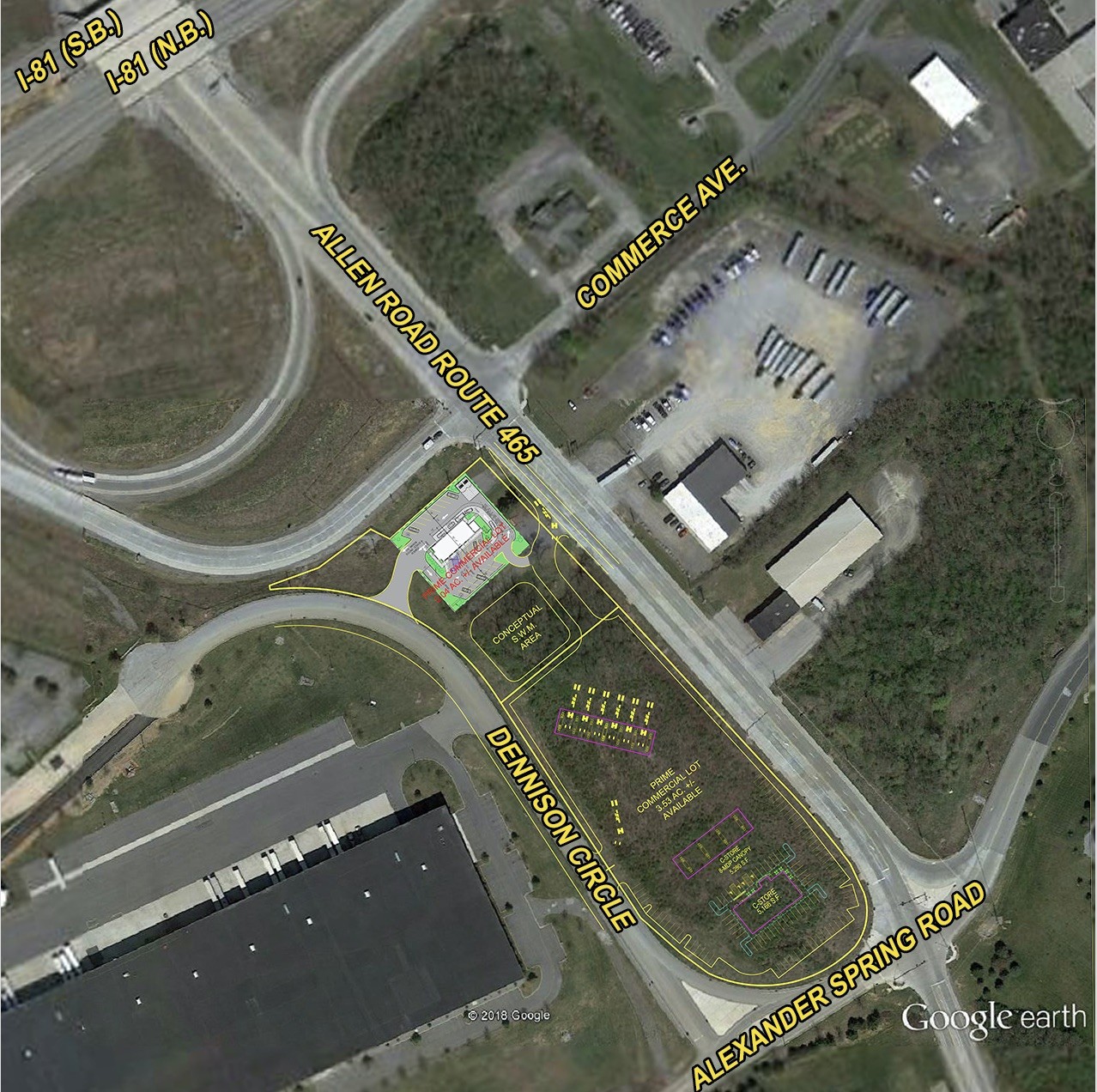 402 Allen Rd, Carlisle, PA for sale Site Plan- Image 1 of 1