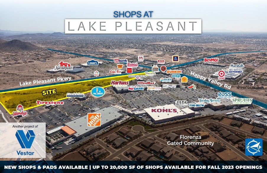 N/NWC Lake Pleasant Pkwy & Happy Valley Rd, Peoria, AZ for lease - Building Photo - Image 1 of 9