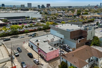 7801-7807 Beverly Blvd, Los Angeles, CA - AERIAL  map view - Image1
