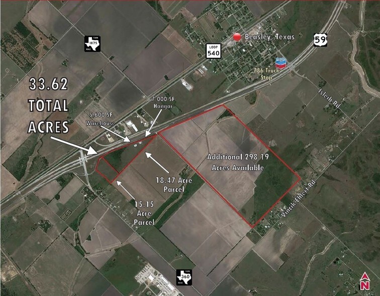 Hwy 59, Beasley, TX for sale - Primary Photo - Image 1 of 1