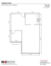 6365 NW 6th Way, Fort Lauderdale, FL for lease Floor Plan- Image 1 of 1